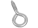 Screw Eye Size 0 Zinc Plated