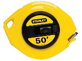 Hand Wind Long Measuring Tape, 3/8 In X 50 Ft