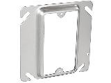 Square 1 Gang Plaster Ring Cover, 4 In
