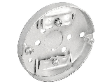 Steel Round Ceiling Box, 3-1/2 In