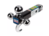 Tri-Ball Hitch Mount with Hook
