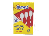 Plastic Spoons White