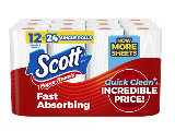 Scott Choose-A-Sheet Paper Towels (12 Mega Rolls)