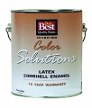 Valspar Pro-Hide flat white ceiling paint, 5 gallon pail