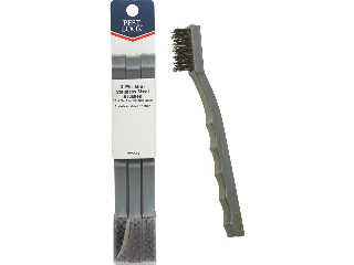 Stainless Steel Bristle Mini Brush, 3 Pack