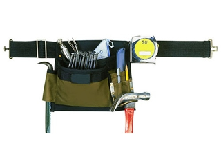 Single Side 6 Pocket Tool Bag