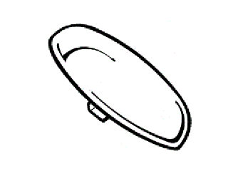 Socket Trim Cap 7mm, White