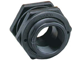 Poly 2 In Bulkhead Fitting and Gasket