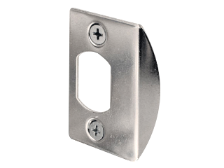 Standard Lock Strike Plate Chrome