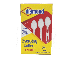 Plastic Spoons White