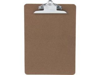 SlimMate Plastic Storage Clipboard, Blue