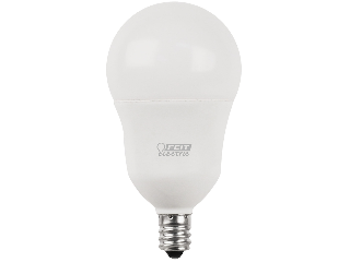 Lamp Base 60W Frosted Soft White E12 Light Bulb, 2 Pk