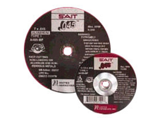 Cutting Wheel Type 27, 4 1/2 In x 0.45 In x 7/8 In Arbor