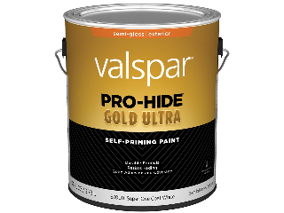 Valspar Pro-Hide Gold Semi Gloss White Base Exterior House Paint (Sizes)