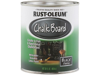 Black Chalkboard Paint, Qt