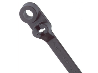 36 In Nylon Cable Tie 175 Lb, Black 50 Pack