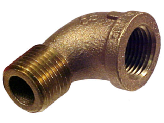 90 Degree Brass Pipe Street Elbow