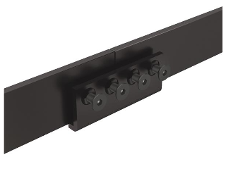 Click here to view larger image Steel Barn Door Track Connector (Finishes)
