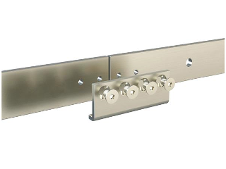 Click here to view larger image Steel Barn Door Track Connector (Finishes)