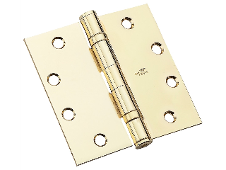 Click here to view larger image Square Corner Ball Bearing Hinge, 4-1/2 In