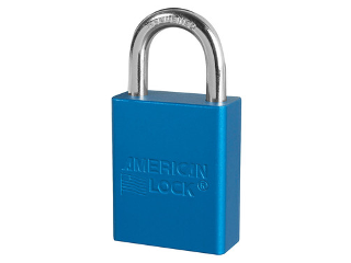 Click here to view larger image Aluminum Safety Lockout Padlock (Colors)