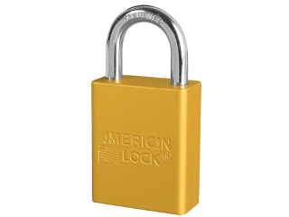 Click here to view larger image Aluminum Safety Lockout Padlock (Colors)