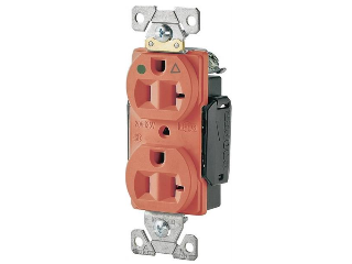 Click here to view larger image Hospital Grade Receptacle 20A-125V 5-20R (Colors)