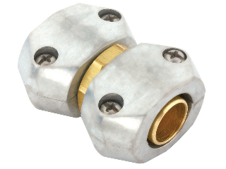 Click here to view larger image Zinc Hose Coupling Mender