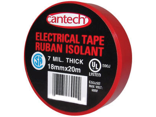 Click here to view larger image Vinyl Electrical Tape 11/16 In x 65 Ft (Assorted Colors)