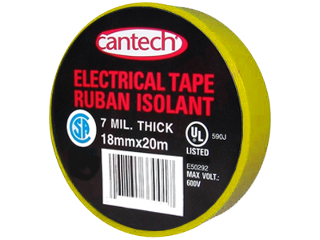 Click here to view larger image Vinyl Electrical Tape 11/16 In x 65 Ft (Assorted Colors)
