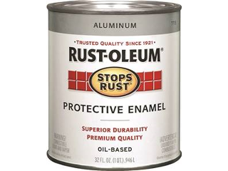 RUST-OLEUM Protective Enamel 1/2 Pt Aluminum